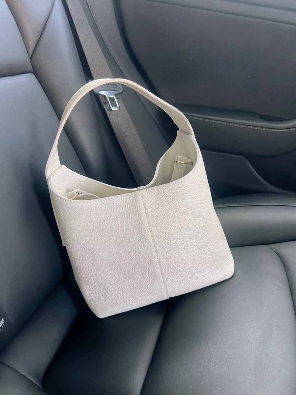 Banana Republic Italian Leather Bucket Bag